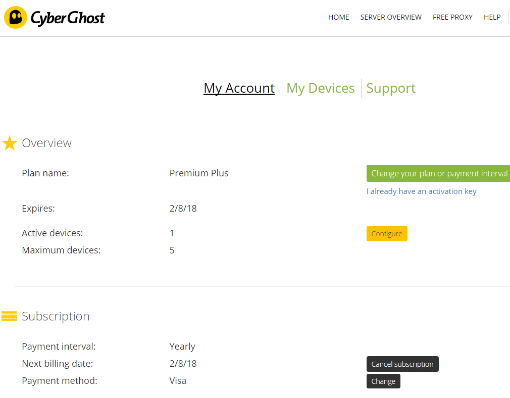 Vpn Provider Comparison Chart