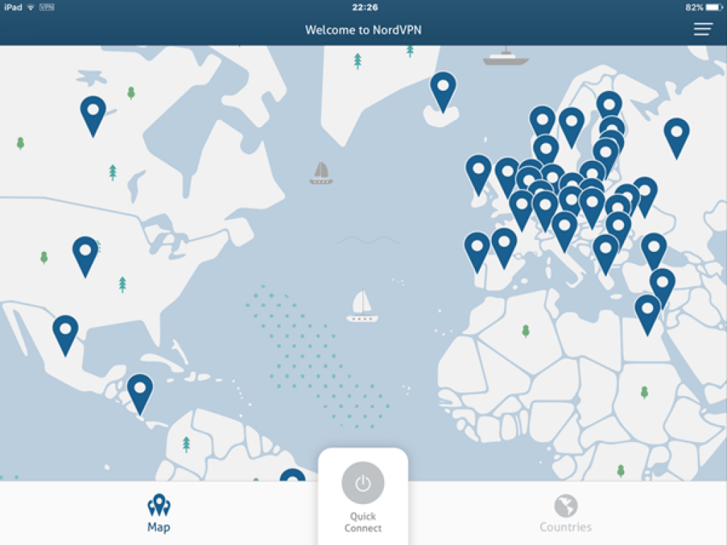 nordvpn-mobile-map