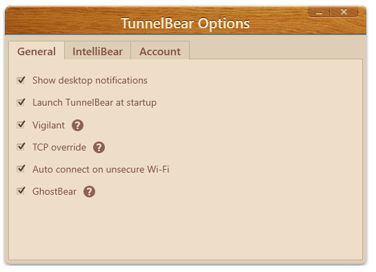 tunnelbear-settings